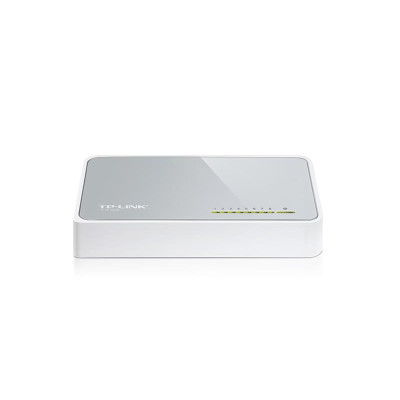 Комутатор TP-Link TL-SF1008D (8х10/100 Мбіт, настільний) Комутатор TP-Link TL-SF1008D (8х10/100 Мбіт, настільний)