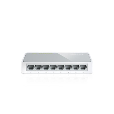 Комутатор TP-Link TL-SF1008D (8х10/100 Мбіт, настільний) Комутатор TP-Link TL-SF1008D (8х10/100 Мбіт, настільний)