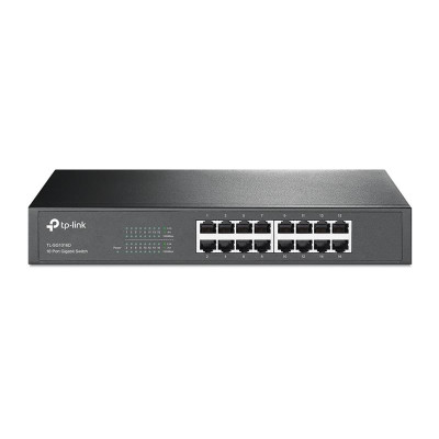 Коммутатор TP-Link TL-SG1016D (16хGE, металл)