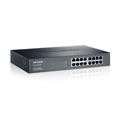 Коммутатор TP-LINK TL-SG1016DE (16хGE, металл, easysmart) Коммутатор TP-LINK TL-SG1016DE (16хGE, металл, easysmart)
