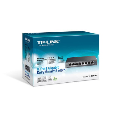 Коммутатор TP-LINK TL-SG1048 (48хGE, металл, монтаж в стойку) Коммутатор TP-LINK TL-SG1048 (48хGE, металл, монтаж в стойку)