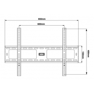 Кронштейн Walfix M-17B VESA600х400мм Кронштейн Walfix M-17B VESA600х400мм