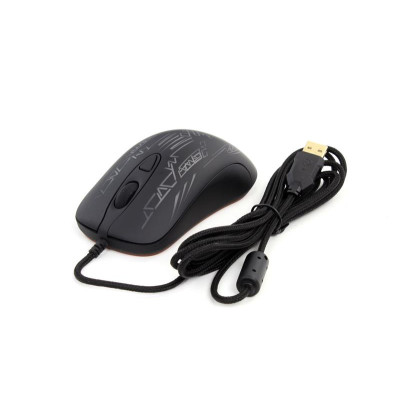 Ігрова миша Frime Black Panther, USB Omron switch Avago 3050 sensor, 2м (FMP18100) Ігрова миша Frime Black Panther, USB Omron switch Avago 3050 sensor, 2м (FMP18100)