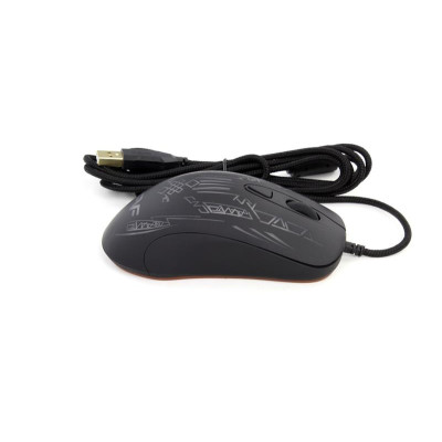 Ігрова миша Frime Black Panther, USB Omron switch Avago 3050 sensor, 2м (FMP18100) Ігрова миша Frime Black Panther, USB Omron switch Avago 3050 sensor, 2м (FMP18100)