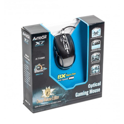 Миша A4Tech X-710MK Black USB Миша A4Tech X-710MK Black USB
