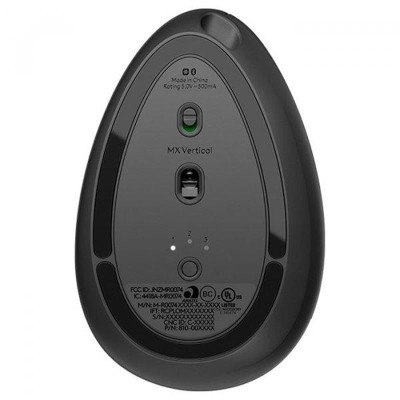 Мышь Bluetooth+Wireless Logitech MX Vertical (910-005448) Black Мышь Bluetooth+Wireless Logitech MX Vertical (910-005448) Black