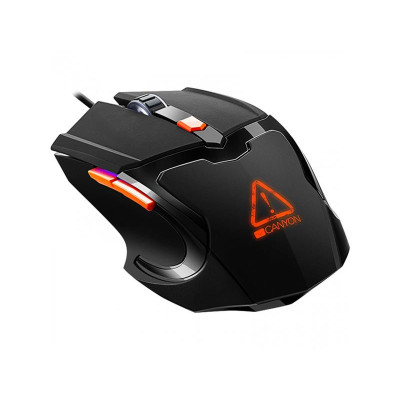 Мышь Canyon Vigil CND-SGM02RGB Black/Orange USB Мышь Canyon Vigil CND-SGM02RGB Black/Orange USB