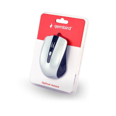 Мышь Gembird MUS-4B-01-BS Black/Silver USB Мышь Gembird MUS-4B-01-BS Black/Silver USB