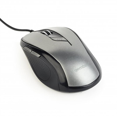Миша Gembird MUS-6B-01-BG Black/Grey USB Миша Gembird MUS-6B-01-BG Black/Grey USB