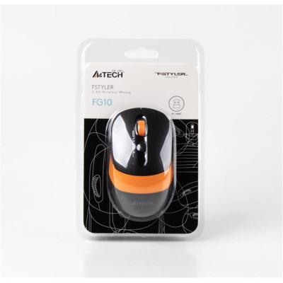 Миша бездротова A4Tech FG10 Black/Orange USB Миша бездротова A4Tech FG10 Black/Orange USB