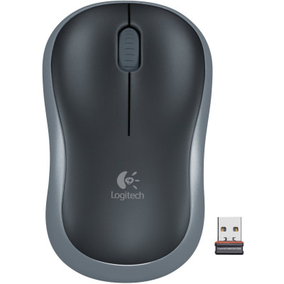 Миша бездротова Logitech M185 (910-002238) Grey USB Миша бездротова Logitech M185 (910-002238) Grey USB