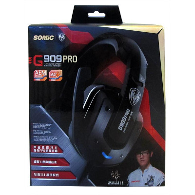 Гарнитура Somic G909 Pro Black (9590010164) Гарнитура Somic G909 Pro Black (9590010164)