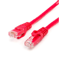 Патч-корд UTP Atcom RJ45 Cat.6 медь 3 м красный