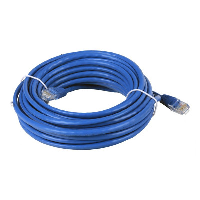 Патч-корд литий UTP Atcom RJ45 Cat.5e 10м синій Патч-корд литий UTP Atcom RJ45 Cat.5e 10м синій