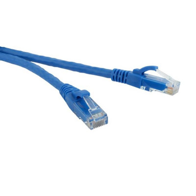 Патч-корд литий UTP Atcom RJ45 Cat.5e 15м синій Патч-корд литий UTP Atcom RJ45 Cat.5e 15м синій