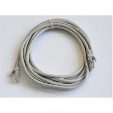 Патч-корд литий Atcom UTP RJ45 Cat.5e 3 м сірий