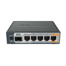 Маршрутизатор MikroTik RouterBOARD RB760iGS hEX S (880MHz/256Mb, 5хGE, 1xSFP)