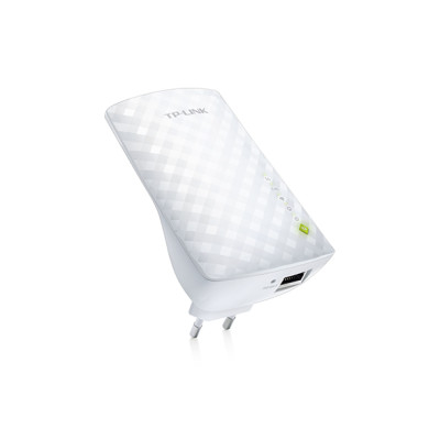 Точка доступа TP-Link RE200 (AC750, 100мВт, внутренние антенны, усилитель беспроводного сигнала, 1 порт RJ-45)