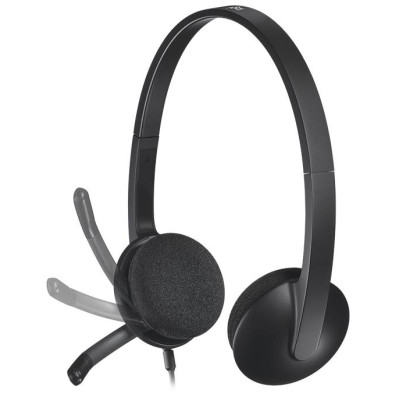 Гарнитура Logitech Stereo Headset H340 (5990386) Гарнитура Logitech Stereo Headset H340 (5990386)