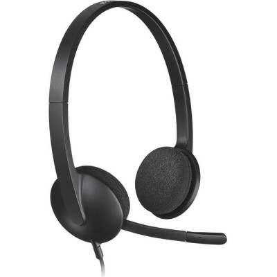 Гарнитура Logitech Stereo Headset H340 (5990386) Гарнитура Logitech Stereo Headset H340 (5990386)