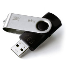 Флеш-накопичувач USB 64GB GOODRAM UTS2 (Twister) Black (UTS2-0640K0R11)