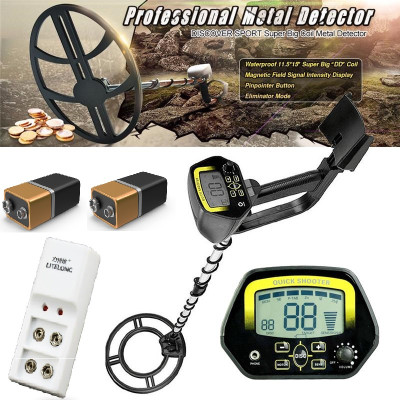 Металлоискатель Discovery Tracker MD-4060 c аккумуляторами и зарядным устройством (FGD77D) Металлоискатель Discovery Tracker MD-4060 c аккумуляторами и зарядным устройством (FGD77D)