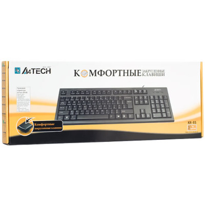 Клавіатура A4Tech KR-85 USB black Клавіатура A4Tech KR-85 USB black