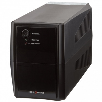 ИБП LogicPower LPM-525VA-P, Lin.int., AVR, 2 x евро, пластик