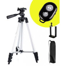 Штатив TRIPOD 3110 для Телефона Камеры Фотоаппарата с Bluetooth Кнопкой 102см