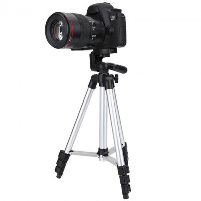 Штатив телескопічний для телефону/фотоапарата Tripod 3110 Black 105 см Штатив телескопічний для телефону/фотоапарата Tripod 3110 Black 105 см