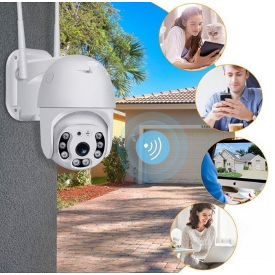 Уличная IP камера видеонаблюдения UKC CAMERA CAD N3 WIFI IP 360/90 2.0 Мп поворотная с удаленным доступом