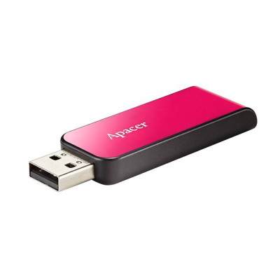 Flash Drive Apacer AH334 32GB (AP32GAH334P-1) Pink (6325682) Flash Drive Apacer AH334 32GB (AP32GAH334P-1) Pink (6325682)