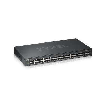 Коммутатор ZYXEL GS1920-48V2 (GS1920-48V2-EU0101F) (44xGE, 4xGE/SFP, 2хSFP, Smart, NebulaFlex)