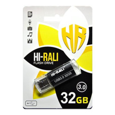 Флеш-накопичувач USB3.0 32GB Hi-Rali Corsair Series Black (HI-32GB3CORBK)