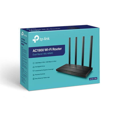 Бездротовий маршрутизатор TP-Link ARCHER C80 4 Бездротовий маршрутизатор TP-Link ARCHER C80 4