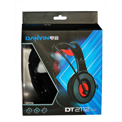 Гарнитура Somic Danyin DT-2112 Black/Red Гарнитура Somic Danyin DT-2112 Black/Red