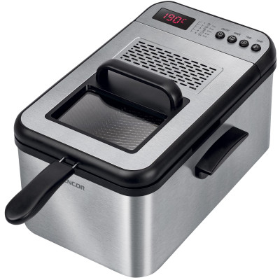 Фритюрница Sencor SFR 8200SS Хром/черный (6603534)