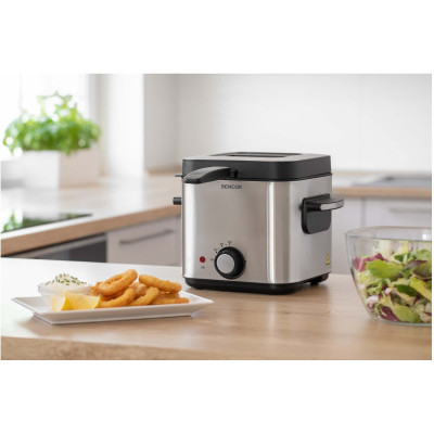 Фритюрница Sencor SFR 6200SS Хром/черный (6603538) Фритюрница Sencor SFR 6200SS Хром/черный (6603538)