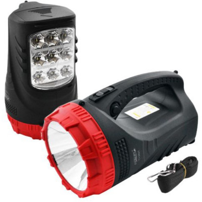 Фонарь-прожектор WimpeX WX2827 аккумуляторный 6000mAh 3W+9LED (301037) Фонарь-прожектор WimpeX WX2827 аккумуляторный 6000mAh 3W+9LED (301037)