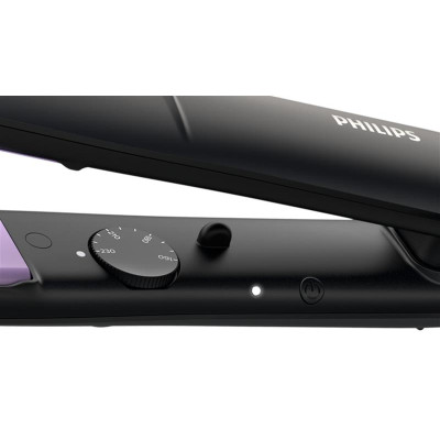 Утюжок выпрямитель для волос Philips BHS377/00 Черный с фиолетовым Утюжок выпрямитель для волос Philips BHS377/00 Черный с фиолетовым