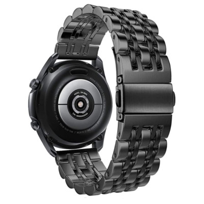Браслет BeWatch для Samsung Galaxy Watch 3 45 mm Ремешок 22мм classic стальной Link Black (1021401.10) Браслет BeWatch для Samsung Galaxy Watch 3 45 mm Ремешок 22мм classic стальной Link Black (1021401.10)