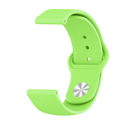 Ремінець BeWatch для Samsung Galaxy Watch 42mm Galaxy Watch 3 41 mm силіконовий 20 мм Салатовий (1010316) Ремінець BeWatch для Samsung Galaxy Watch 42mm Galaxy Watch 3 41 mm силіконовий 20 мм Салатовий (1010316)
