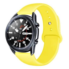 Ремешок силиконовый BeWatch для Samsung Galaxy Watch 42mm | Galaxy Watch 3 41 mm Желтый (1010320)