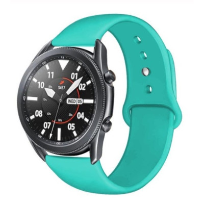 Ремешок BeWatch для Samsung Galaxy Watch 42mm | Galaxy Watch 3 41 mm силиконовый 20мм Мятный (1010397)