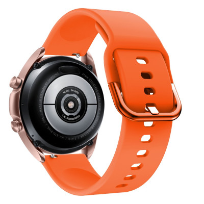 Ремешок BeWatch для Samsung Galaxy Watch 3 41mm силиконовый 20 мм New Оранжевый (1012307) Ремешок BeWatch для Samsung Galaxy Watch 3 41mm силиконовый 20 мм New Оранжевый (1012307)