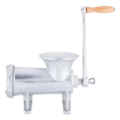 Мясорубка ручная чугунная Kamille KM 6527 Хром