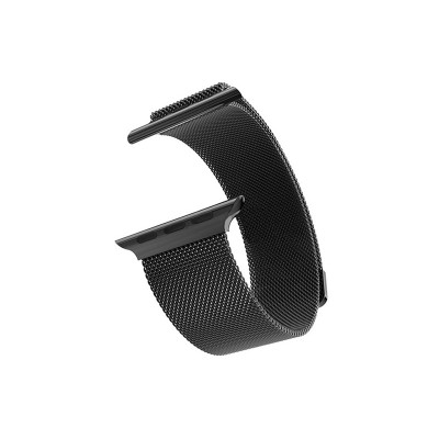 Браслет BeWatch для Apple Watch series 3 | 4 | 5 | 6 с шириной корпуса 38 | 40 мм Ремешок миланская петля Черный (1050201) Браслет BeWatch для Apple Watch series 3 | 4 | 5 | 6 с шириной корпуса 38 | 40 мм Ремешок миланская петля Черный (1050201)