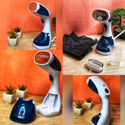 Отпариватель ручной для одежды Glamouric Steamer Df-019 пароочиститель для вещей и штор 1100 Вт Белый Отпариватель ручной для одежды Glamouric Steamer Df-019 пароочиститель для вещей и штор 1100 Вт Белый