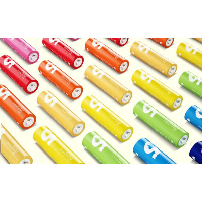 Батарейки Xiaomi ZMi AA batteries 10 шт ZI5 Rainbow Батарейки Xiaomi ZMi AA batteries 10 шт ZI5 Rainbow