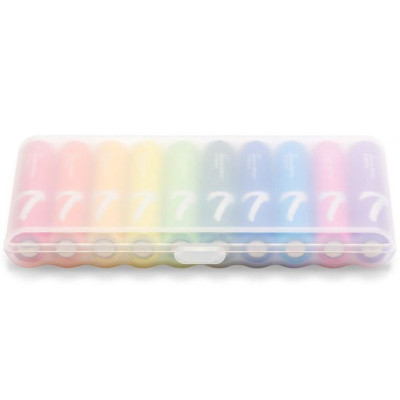 Батарейки Xiaomi ZMi Rainbow AAA batteries 10 шт ZI7 Rainbow Батарейки Xiaomi ZMi Rainbow AAA batteries 10 шт ZI7 Rainbow